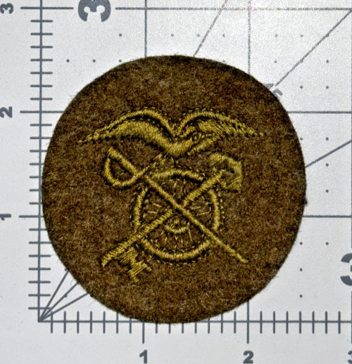 WW 1 US Army Quartermaster PFC Chevron Patch Inv# K8199