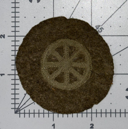 WW 1 US Army Wagoner PFC Chevron Patch Inv# K8241