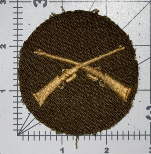 WW 1 US Army Infantry PFC Chevron Patch Inv# K8243