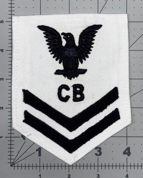 1943 US Navy Petty Officer 2nd Class Construction Battalion Rate Inv# K8279