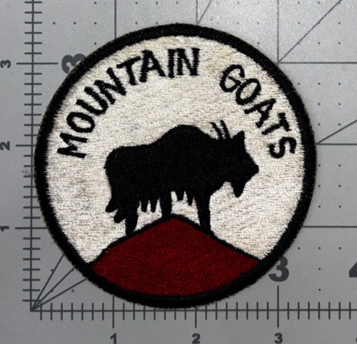 Korean War 1st Bn 23rd Infantry Regiment Mountain Goats 3.5" Patch Inv# K8286