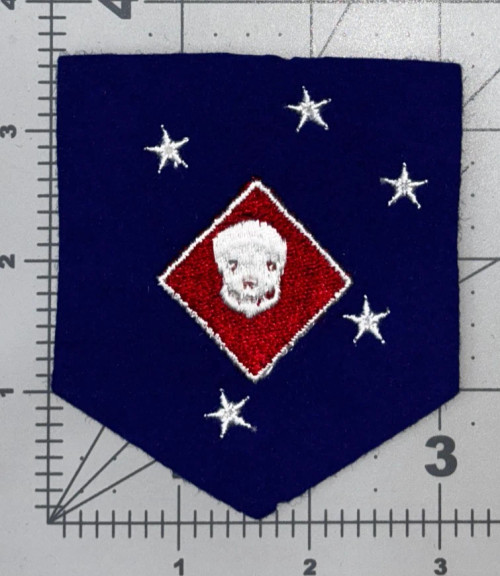 WW 2 USMC 1st MAC Raider Battalion Wool Patch Inv# K8288