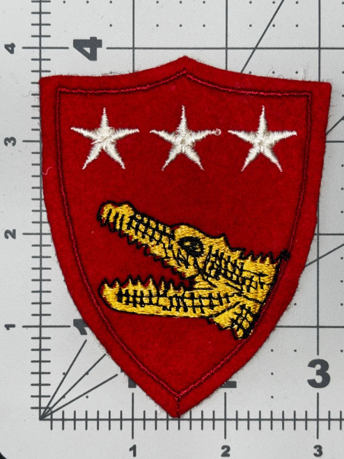 WW 2 USMC 5th Amphibious Corps Wool Patch Inv# K8342
