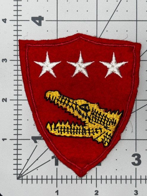 WW 2 USMC 5th Amphibious Corps Wool Patch Inv# K8344