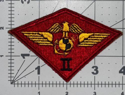 WW 2 USMC Marine Corps Pacific 2nd Air Wing Patch Inv# K8415