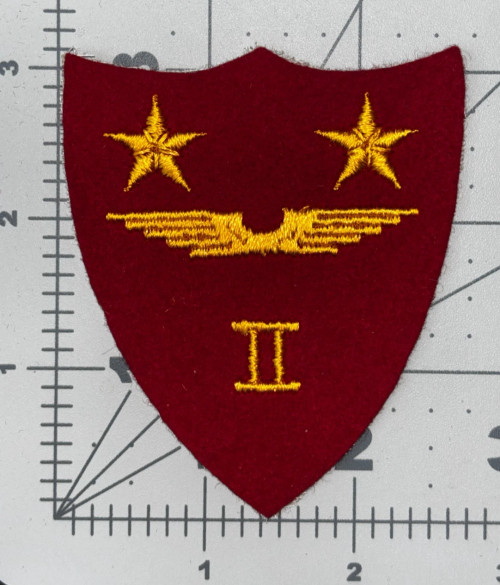 WW 2 Marine Corps WW 2 USMC 2nd Air Wing Fuselage Wool Patch Inv# K8442