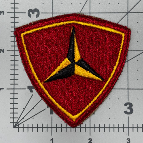 WW 2 USMC 3rd Marine Division Patch Inv# K8496