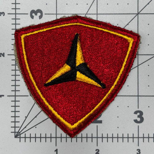 WW 2 USMC 3rd Marine Division Patch Inv# K8497