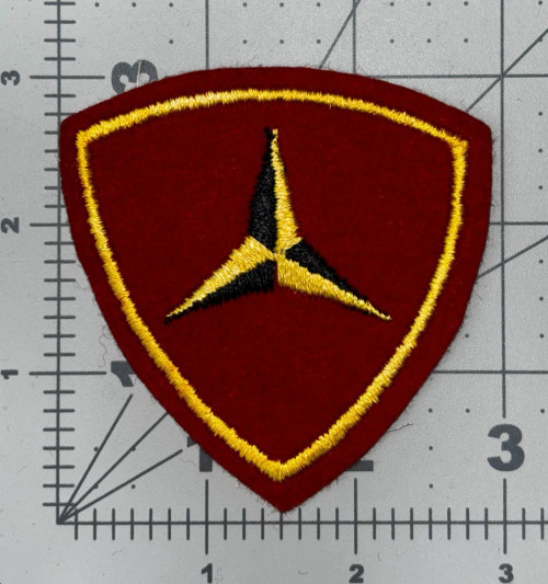 WW 2 USMC 3rd Marine Division Wool Patch Inv# K8502