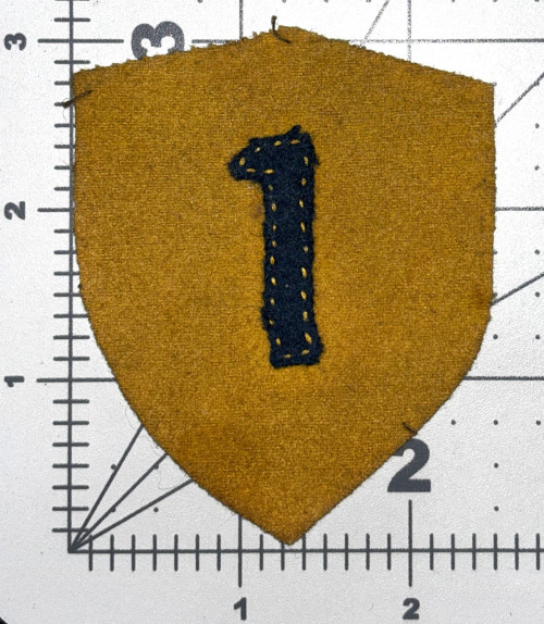 John Lee Wilson Collection WW 1 1st Gas & Flame Regiment Published Patch