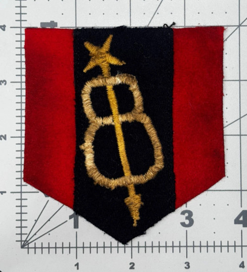John Lee Wilson Collection WW 1 8th Division Published Patch