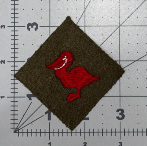 George Egolf Collection WW 1 Railway Artillery Published Patch