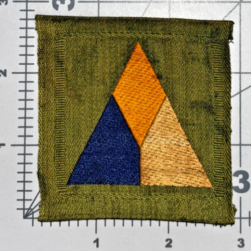 WW 1 AEF Tank Corps Liberty Loan Reversed Patch Inv# K8640