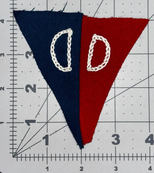 French Made WW 1 AEF 31st Division Patch Inv# K8699