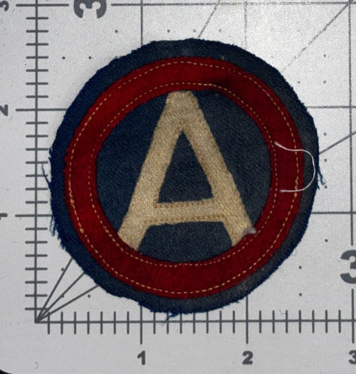 WW 1 AEF 3rd Army Patch Inv# K8719
