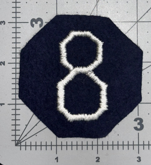 WW 1 AEF 8th Corps Patch Inv# K8754