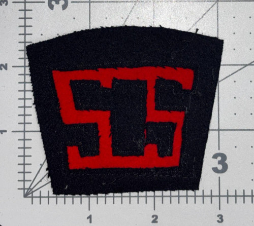 WW 1 AEF Service Of Supply Patch Inv# K8755