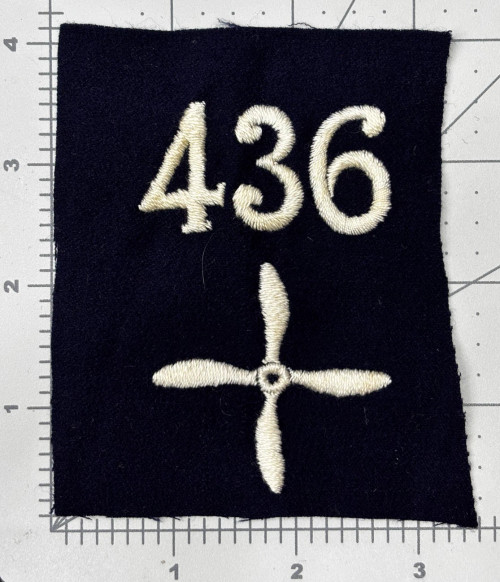 WW 1 US AEF Aero Squadron 436 Patch