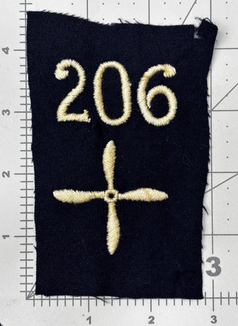 WW 1 US AEF Aero Squadron 206 Patch