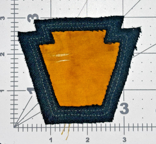 WW 1 AEF 52nd Cavalry Brigade Officers Silk Patch Inv# K8743
