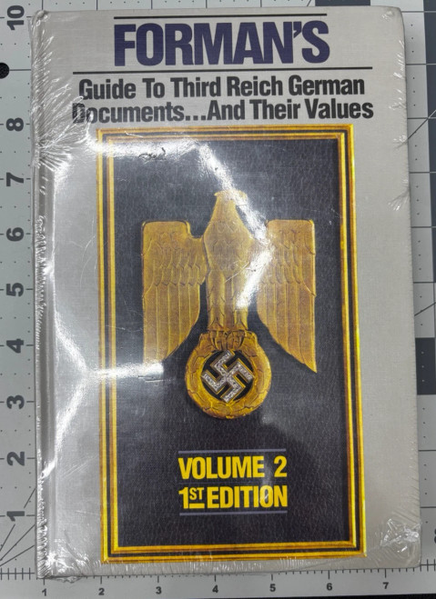 Guide To Third Reich German Documents And Their Values Volume 2 Sealed