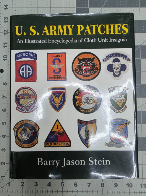 U.S. Army Patches Barry Jason Stein 1997 Hardcover