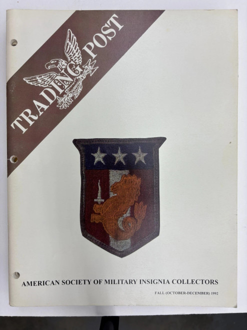 Asmic Trading Post 1992 October - December