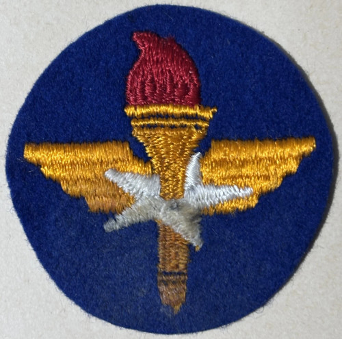 G W Lawrence Air Force Air Training Command Wool Patch Inv 33-7