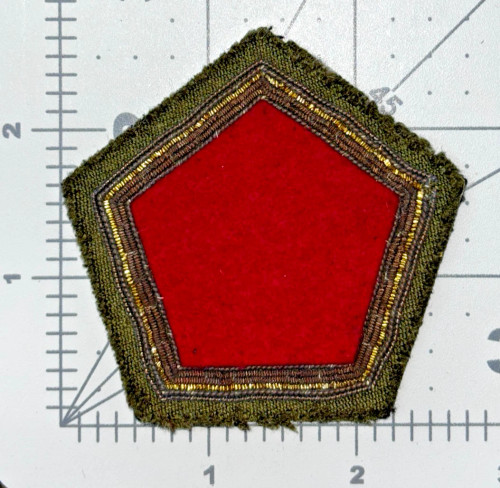 1952 - 1957 US Army 5th Regimental Combat Team Bullion Patch Inv# K8795