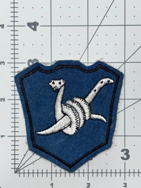 WW 2 US Army 158th "Bushmasters" Regimental Combat Team Wool Patch Inv# K8833