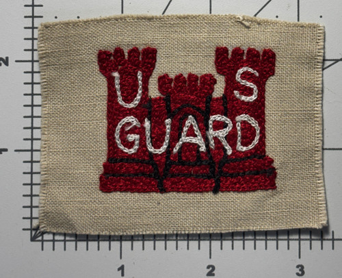 Theater Made WW 2 US Army US GUARD at an Engineer Depot Patch Inv# K8850