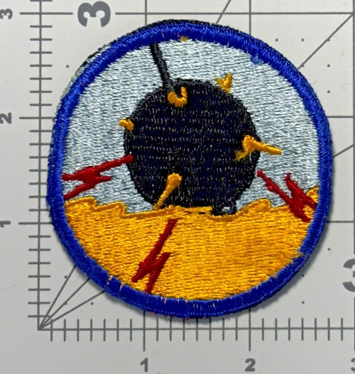 WW 2 US Navy Minecraft Personnel Patch Inv# K8886