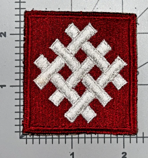 WW 2 US Army 6th Army Group Patch Inv# K8891 Variation 1