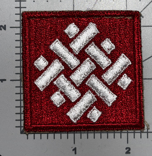 WW 2 US Army 6th Army Group Patch Inv# K8893 Variation 2