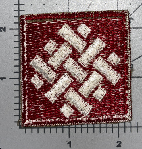 WW 2 US Army 6th Army Group Patch Inv# K8893 Variation 2