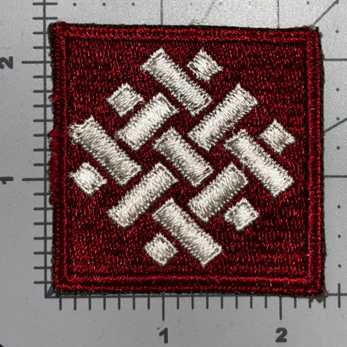 WW 2 US Army 6th Army Group Patch Inv# K8894 Variation 2