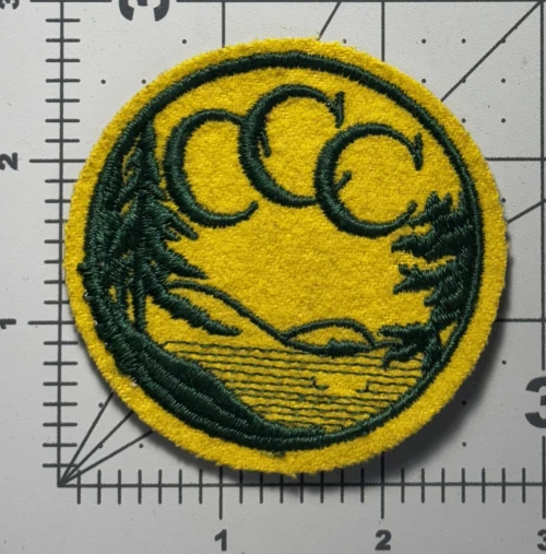 Pre WW 2 US Civilian Conservation Corps Patch Inv# K8903 Variation 2