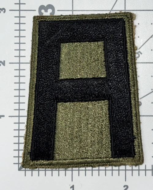 WW 2 US Army 1st Army Patch Inv# K8907