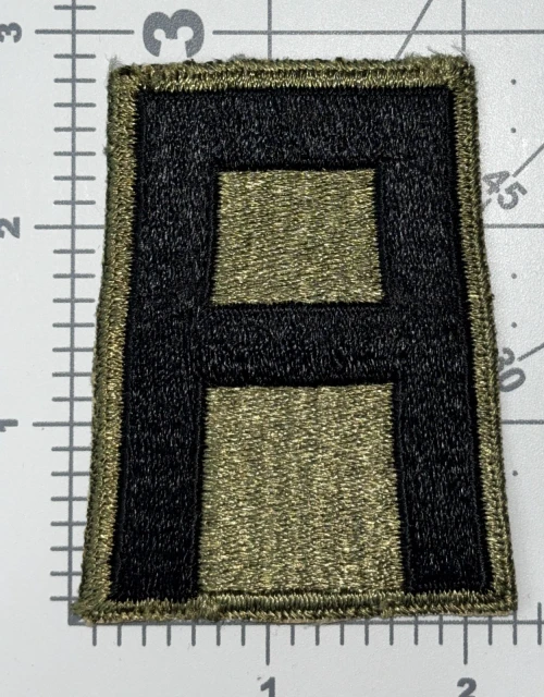 WW 2 US Army 1st Army Patch Inv# K8908