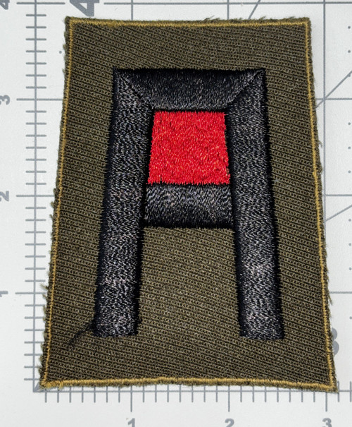 Pre WW 2 US Army 1st Army Artillery Twill Patch Inv K8918