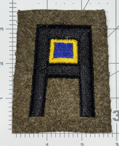 Pre WW 2 US Army 1st Army Aviation Wool Patch Inv# K8921
