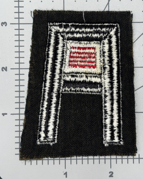 WW 2 US Army 1st Army Engineer Wool Ribbed Weave Patch Inv# K8933
