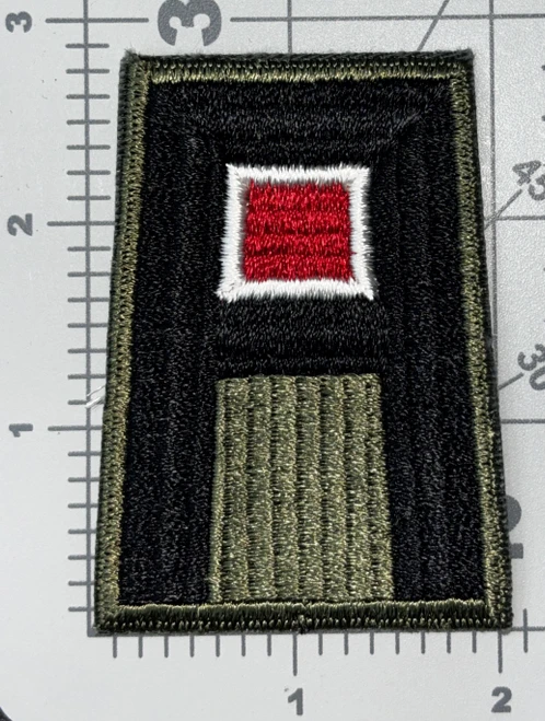 WW 2 US Army 1st Army Engineer Ribbed Weave Patch Inv# K8934