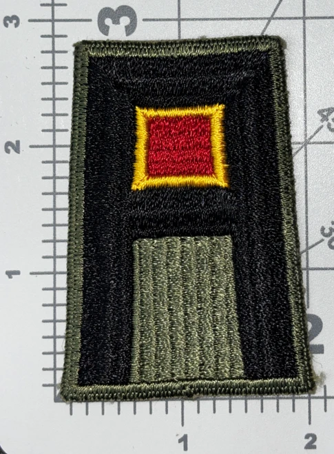 WW 2 US Army 1st Army Ordnance Ribbed Weaved Patch Inv# K8936