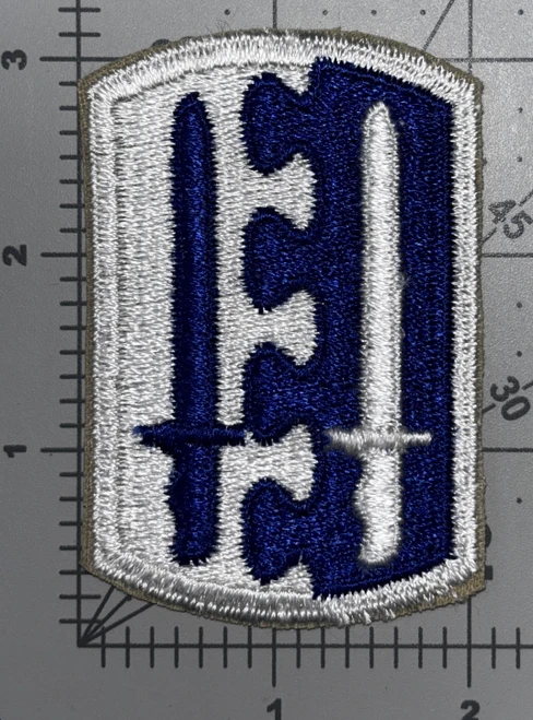 Cut Edge No Glow US Army 2nd Infantry Brigade Patch Inv# K8974
