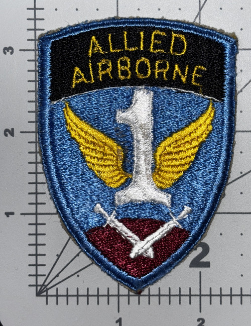 WW 2 US Army 1st Allied Airborne Patch Inv# K8996