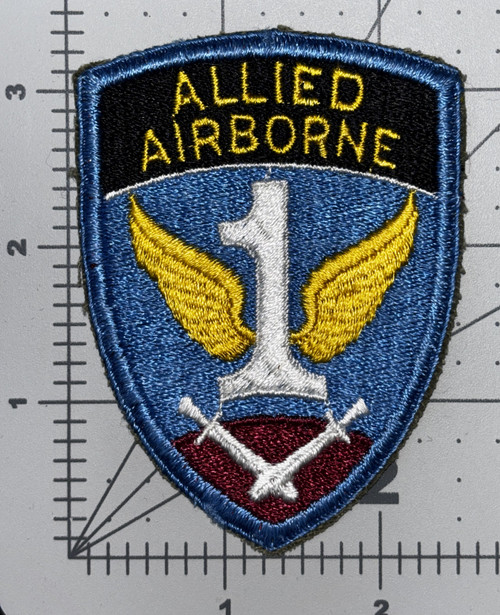 WW 2 US Army 1st Allied Airborne Patch Inv# K8998