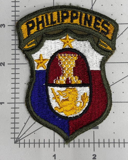 WW 2 General Staff Philippines Patch Inv# K9039