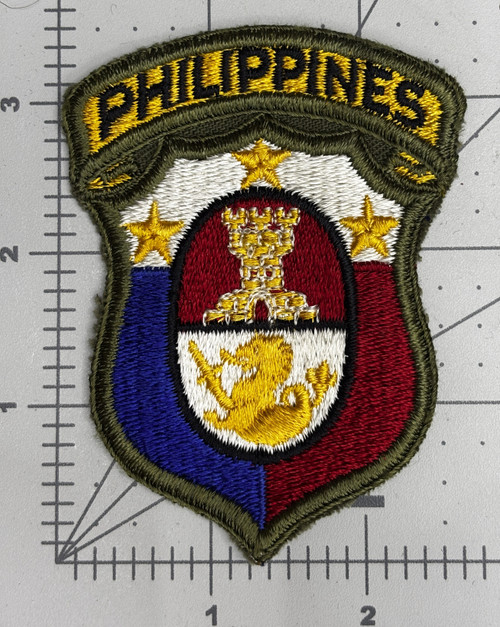 WW 2 General Staff Philippines Patch Inv# K9040