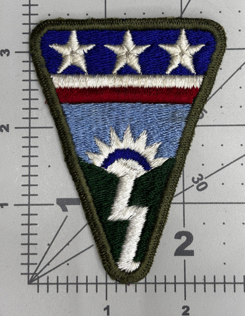 WW 2 US Army Ledo Road Patch Inv# K9049 Variation 4